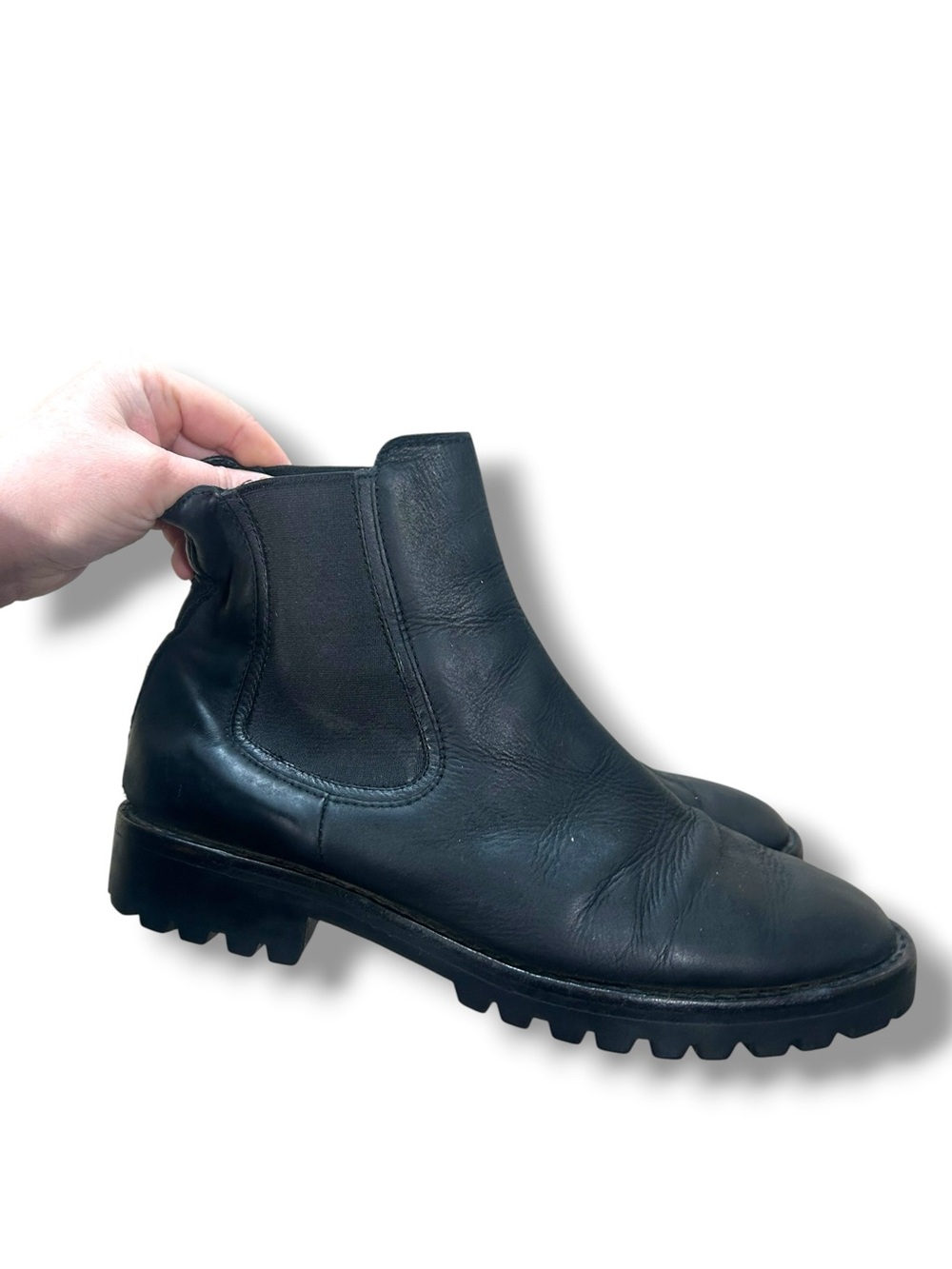 Women’s Thursday Boot Co Everyday Black Leather Chelsea Boots Size 7.5